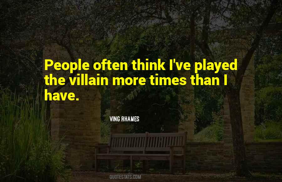 Ving Rhames Quotes #1819795