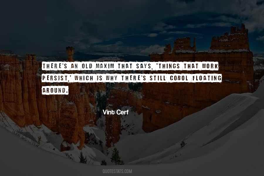 Vint Cerf Quotes #1139099