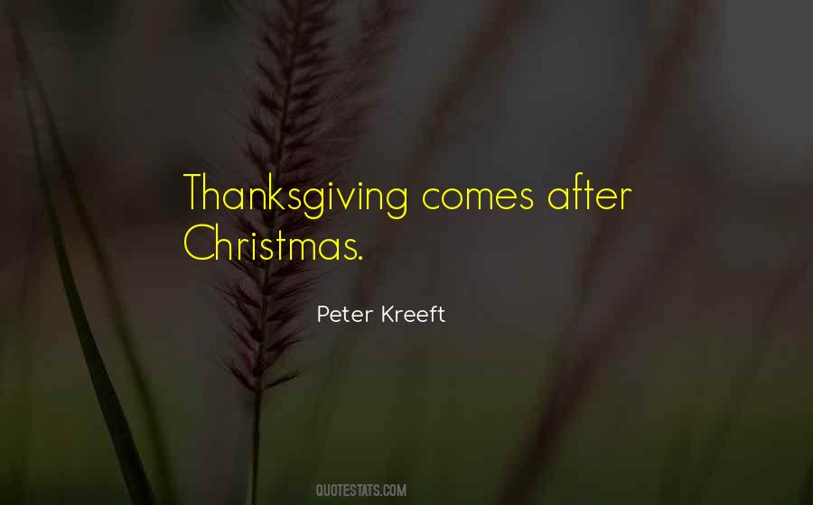 Quotes About After Thanksgiving #1724917