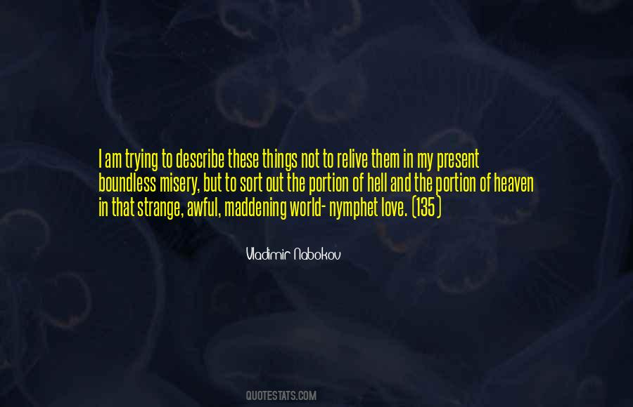 Vladimir Nabokov Quotes #192669