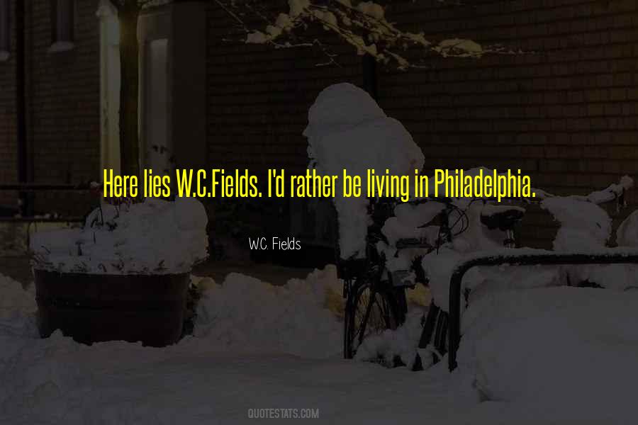 W C Fields Quotes #229040