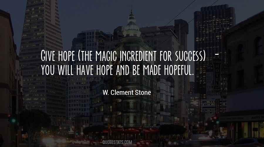 W Clement Stone Quotes #825724