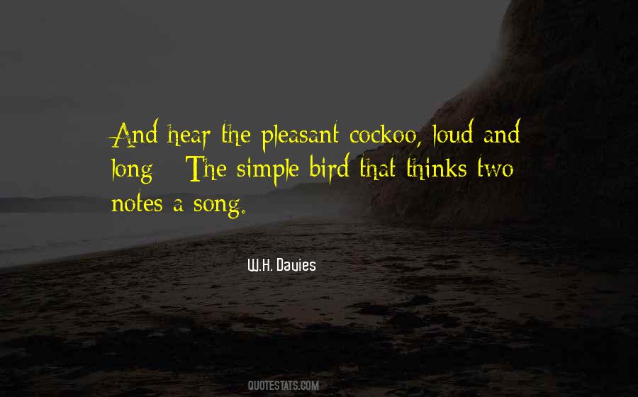 W H Davies Quotes #1038147