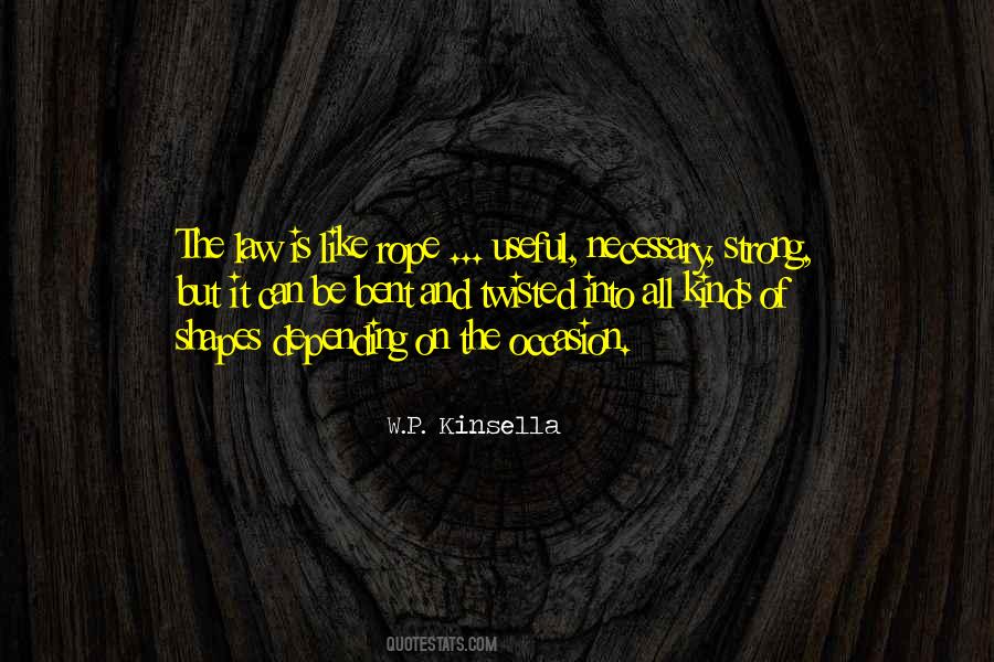 W.p. Kinsella Quotes #1112244