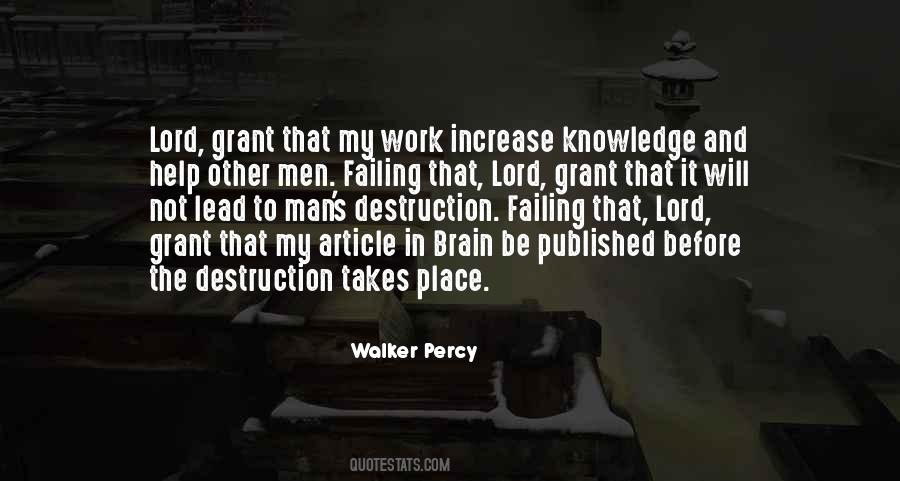 Walker Percy Quotes #777017