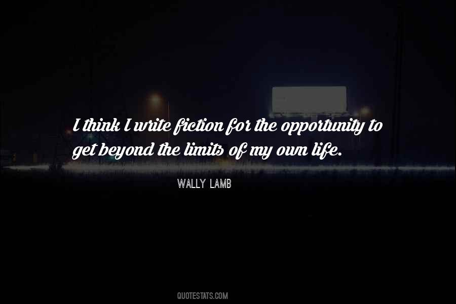 Wally Lamb Quotes #23128