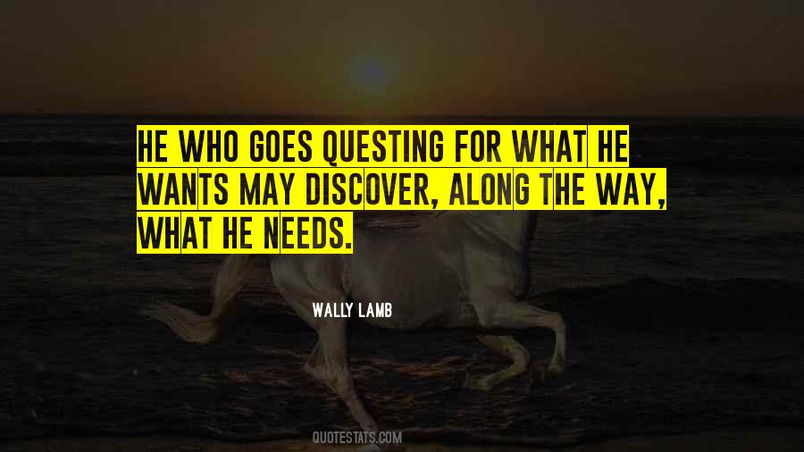 Wally Lamb Quotes #853877