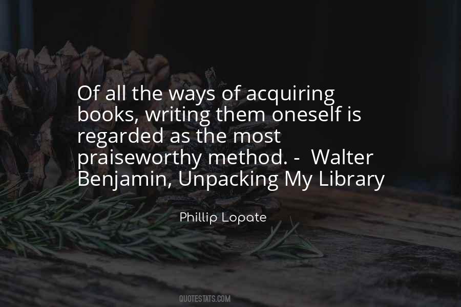 Walter Benjamin Quotes #332356