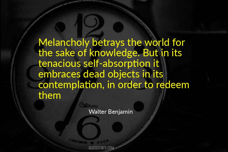 Walter Benjamin Quotes #593067