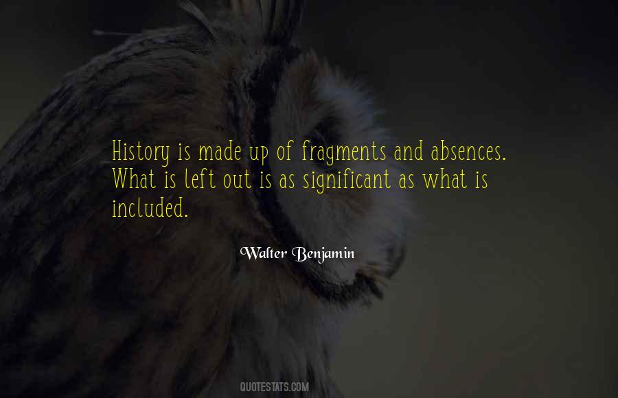 Walter Benjamin Quotes #770011