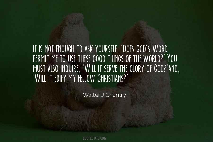 Walter Chantry Quotes #1673860