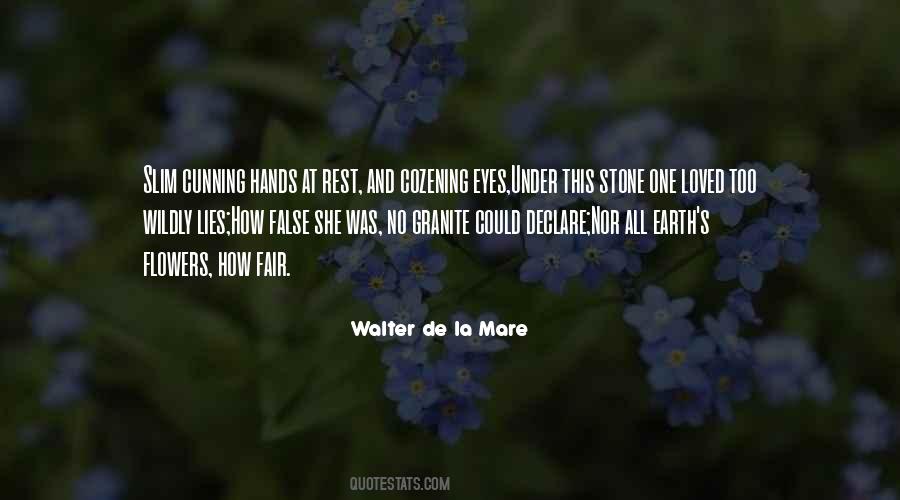 Walter De La Mare Quotes #1765426