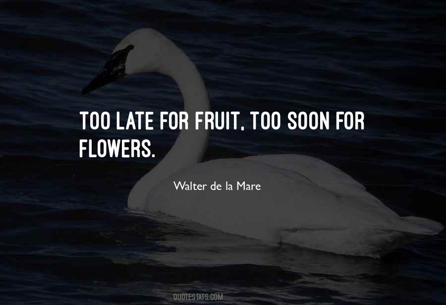 Walter De La Mare Quotes #812492