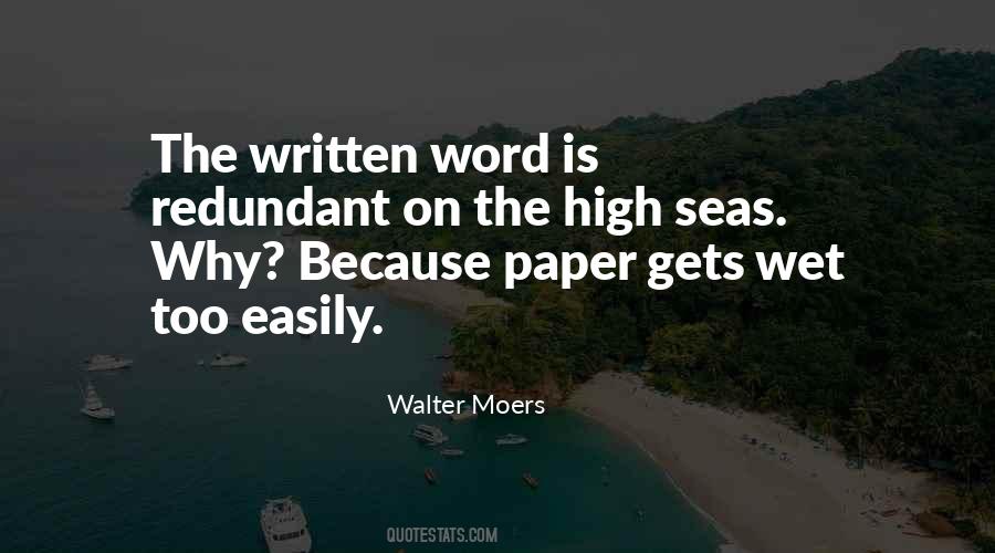 Walter Moers Quotes #1310791