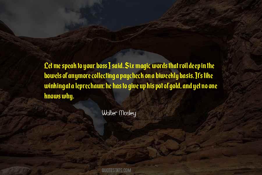 Walter Mosley Quotes #1329311