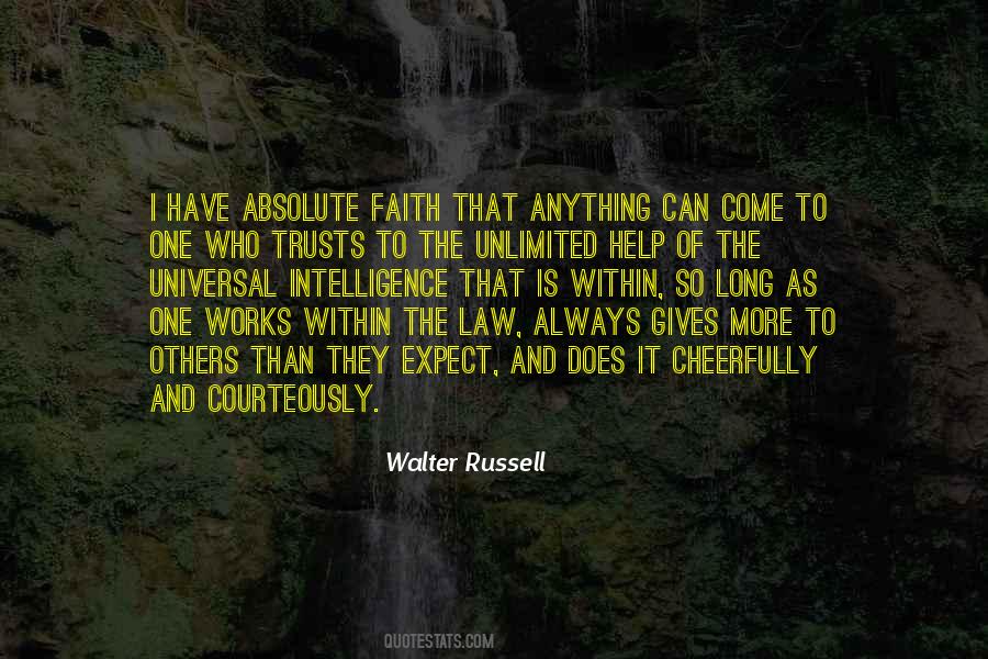 Walter Russell Quotes #1115395