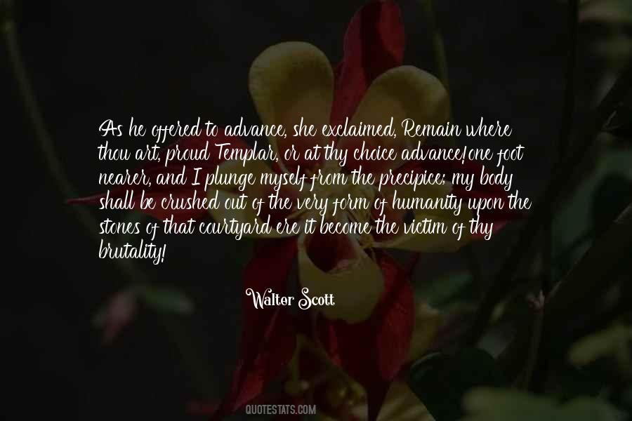 Walter Scott Quotes #208546