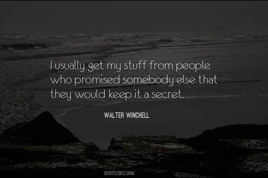 Walter Winchell Quotes #100666