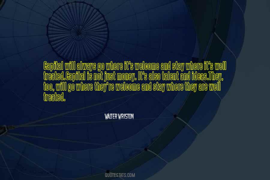 Walter Wriston Quotes #905527