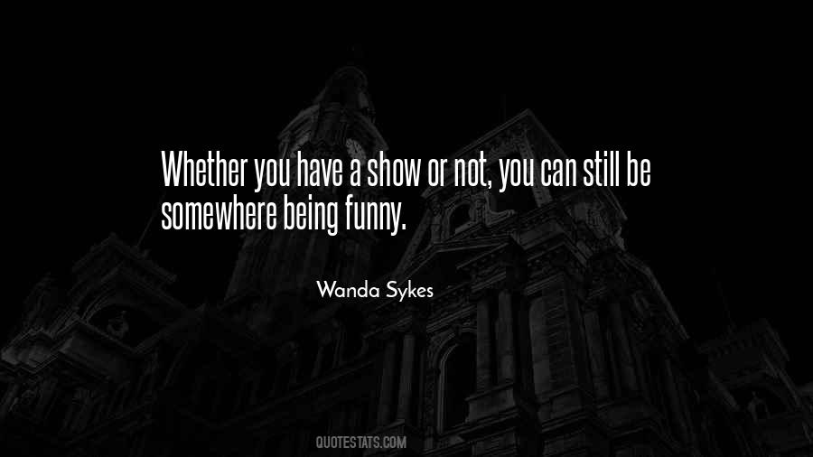 Wanda Sykes Quotes #664711
