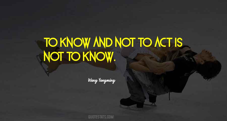 Wang Yangming Quotes #1513072
