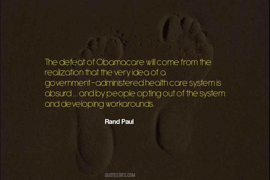 Quotes About Health Care System #534597