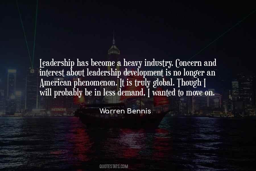 Warren Bennis Quotes #1290179