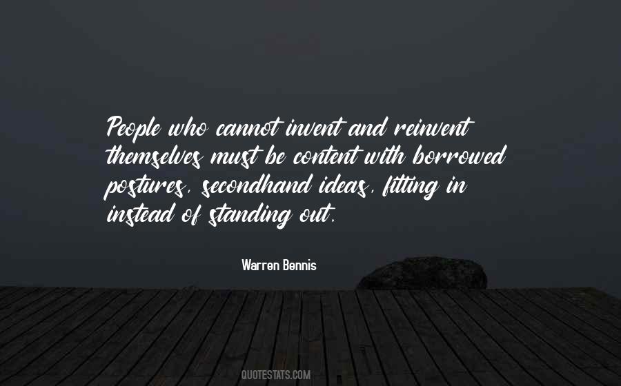 Warren Bennis Quotes #637027