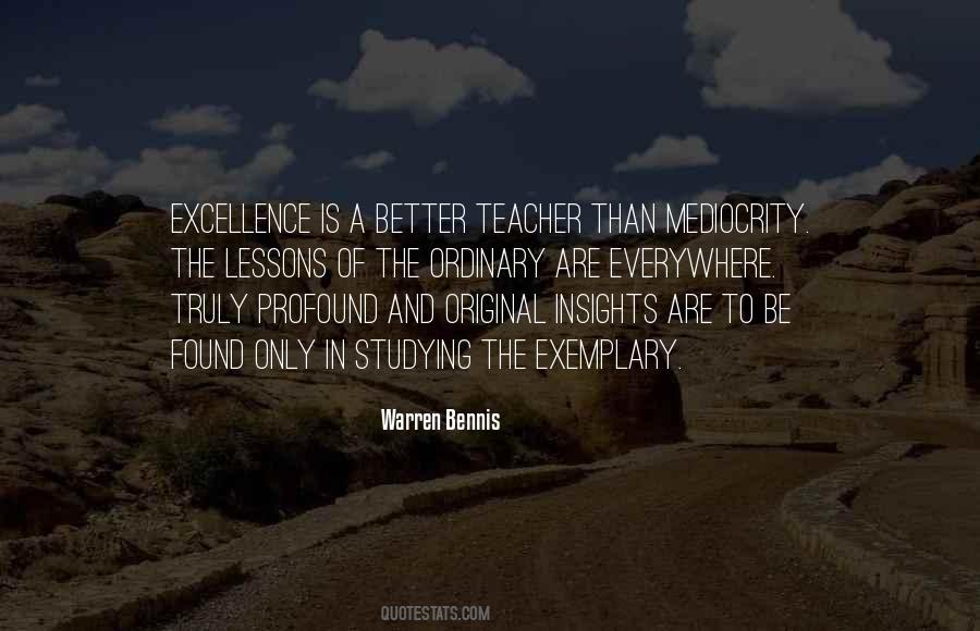 Warren Bennis Quotes #670135