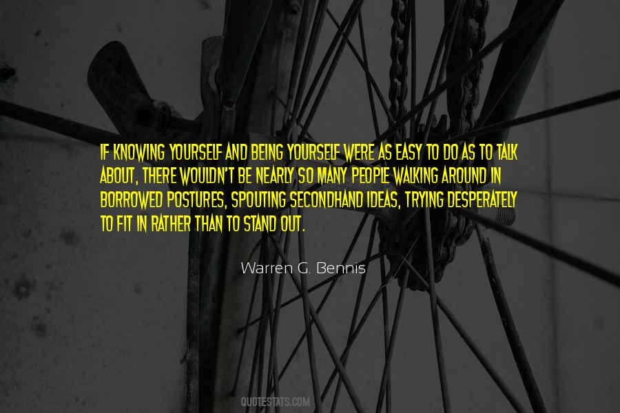 Warren Bennis Quotes #940314