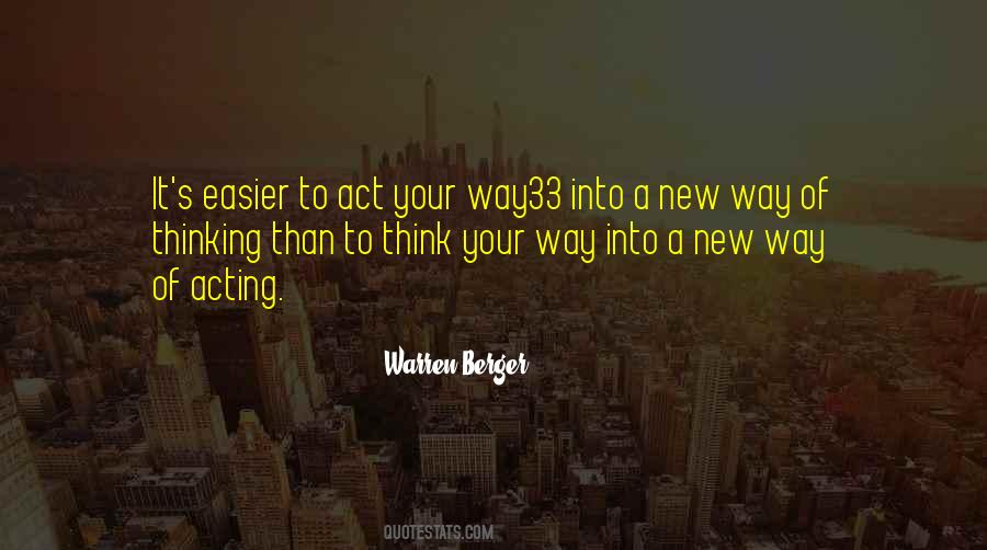 Warren Berger Quotes #1379089