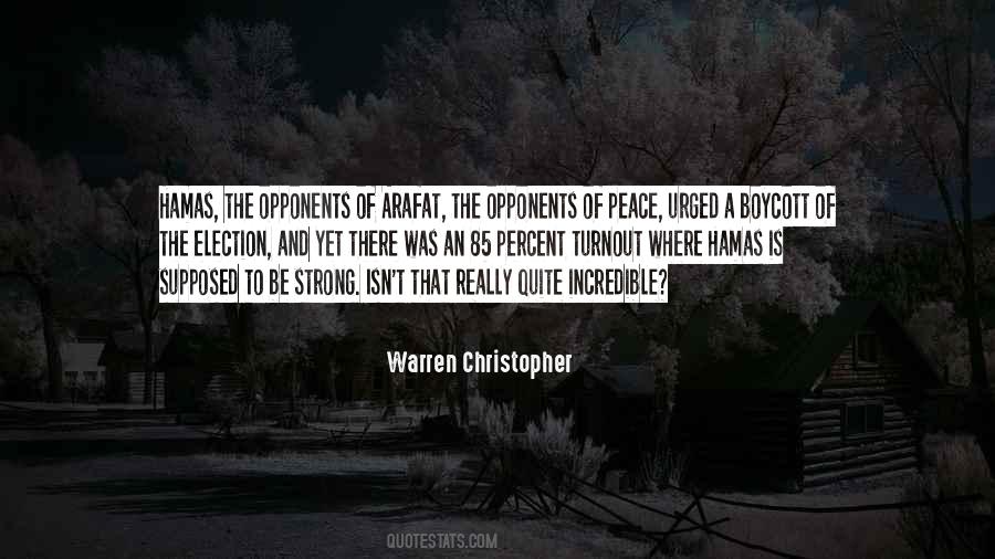 Warren Christopher Quotes #1008271