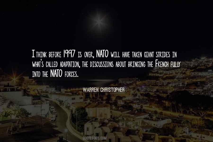 Warren Christopher Quotes #1086393