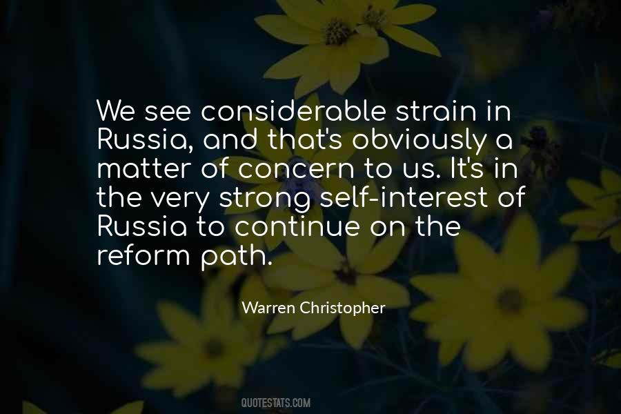 Warren Christopher Quotes #1298065