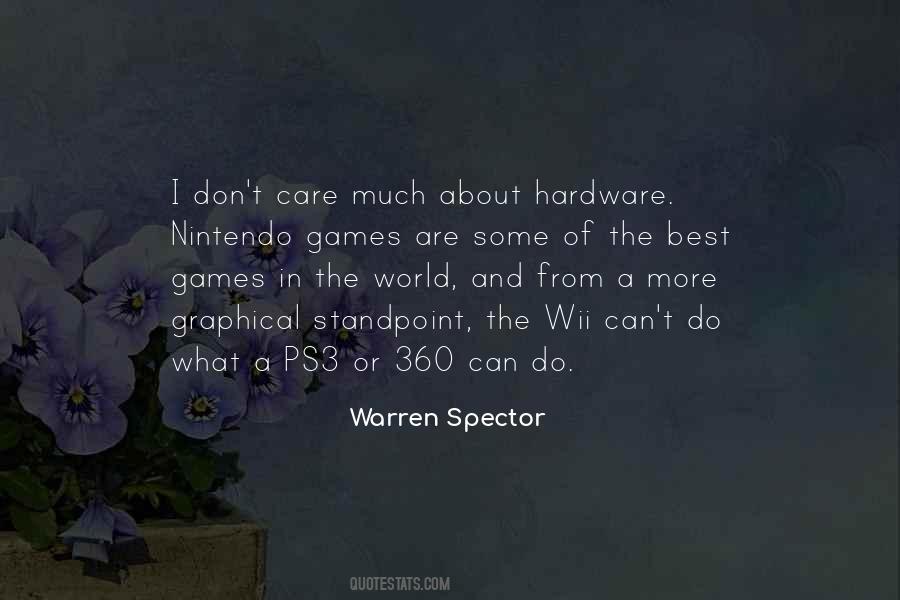 Warren Spector Quotes #1367643