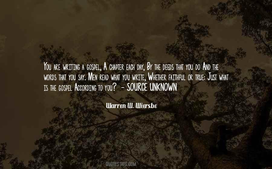 Warren W Wiersbe Quotes #200116