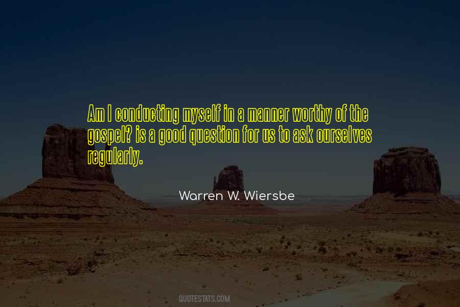 Warren W Wiersbe Quotes #526317