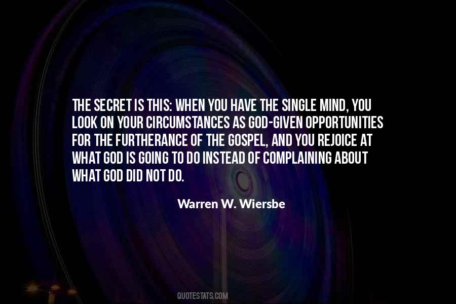 Warren W Wiersbe Quotes #807186