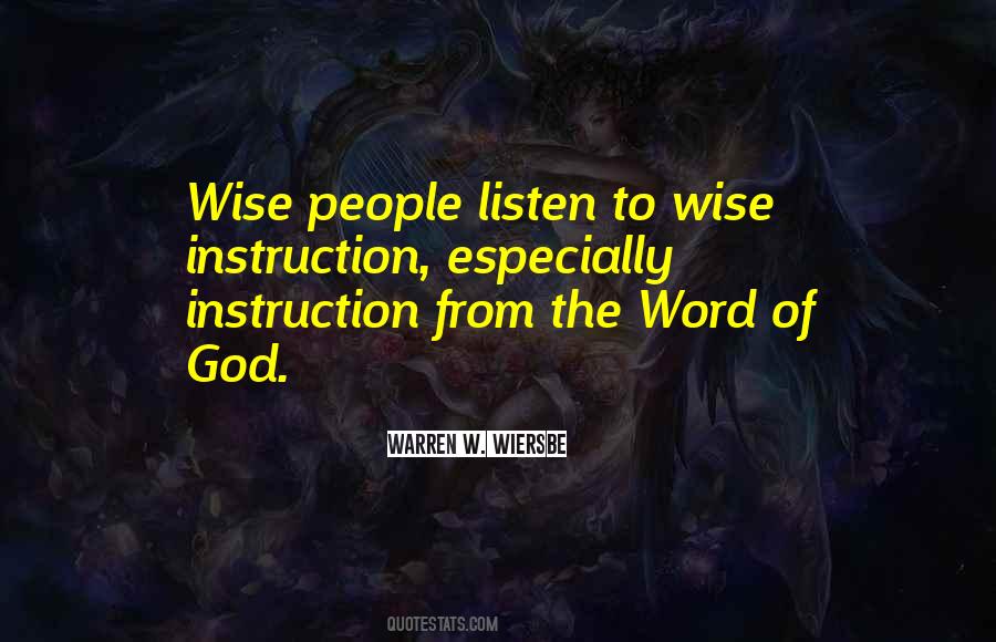 Warren W Wiersbe Quotes #903073