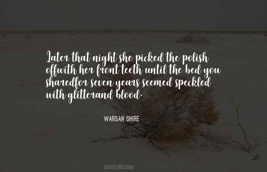 Warsan Shire Quotes #76107