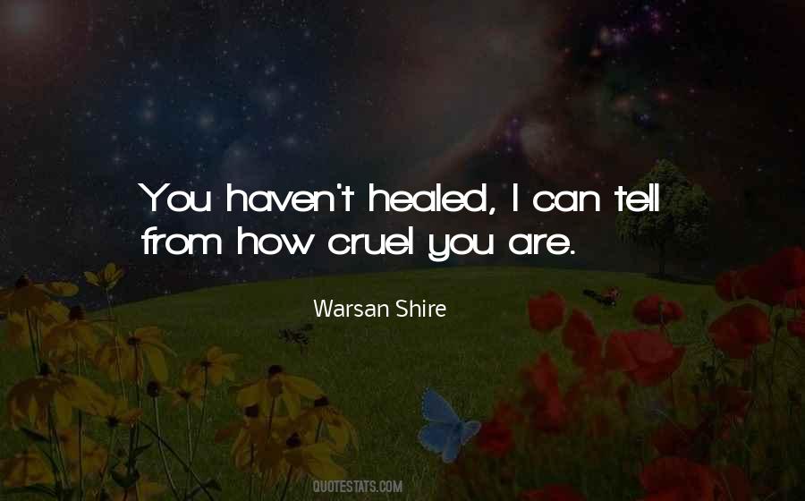 Warsan Shire Quotes #912313