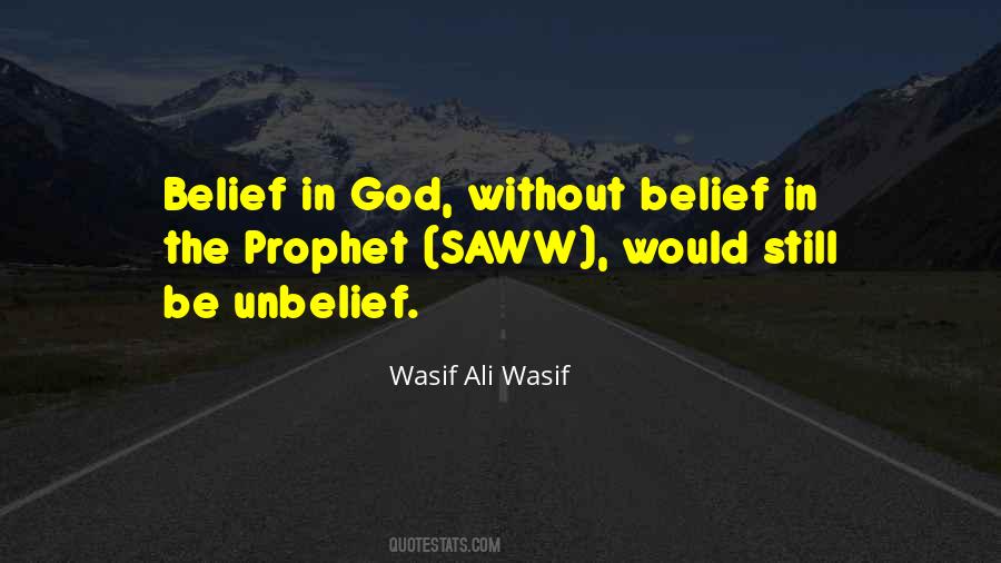 Wasif Ali Wasif Quotes #917683