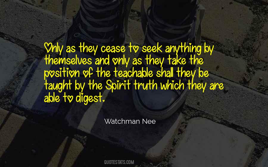Watchman Nee Quotes #538964