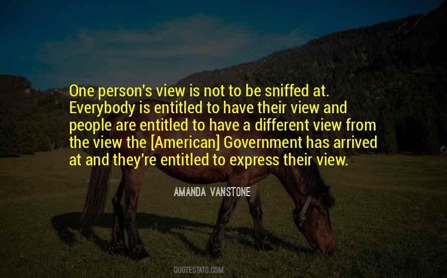 Quotes About A Different View #1003837