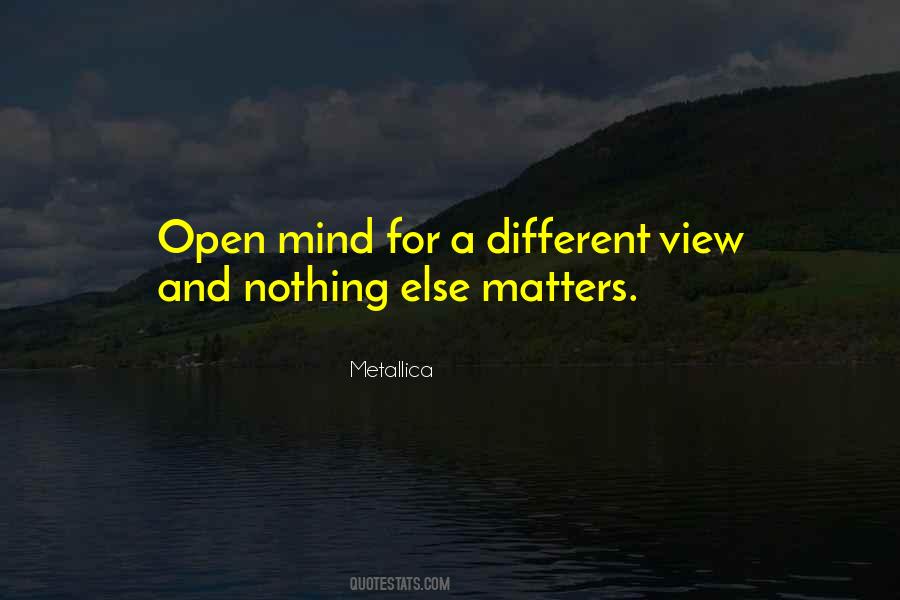 Quotes About A Different View #1084449