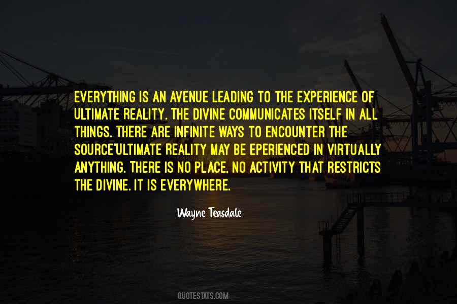 Wayne Teasdale Quotes #49473