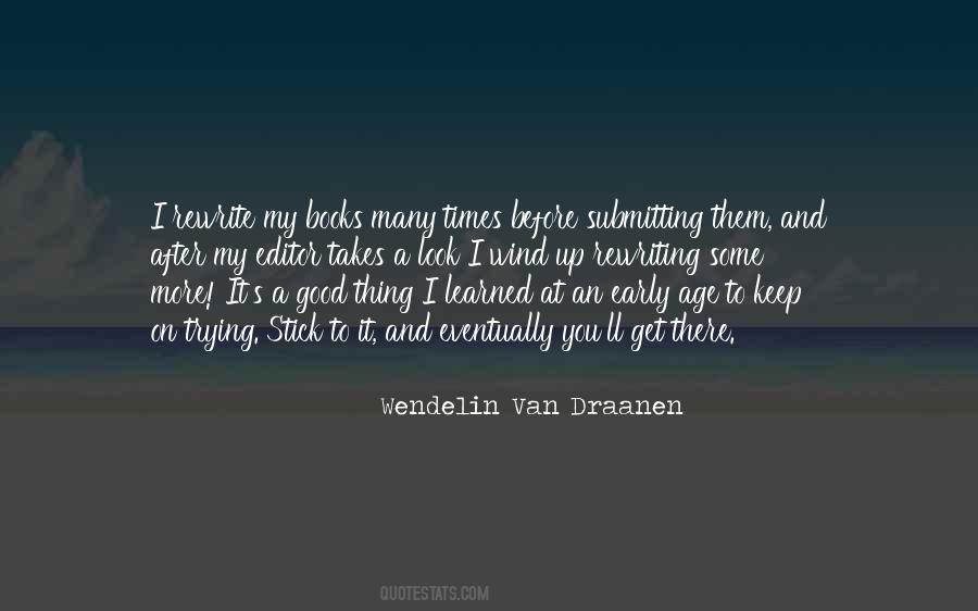 Wendelin Van Draanen Quotes #727077