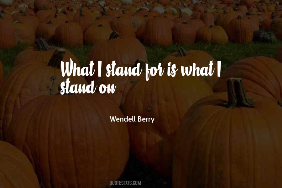 Wendell Berry Quotes #210703