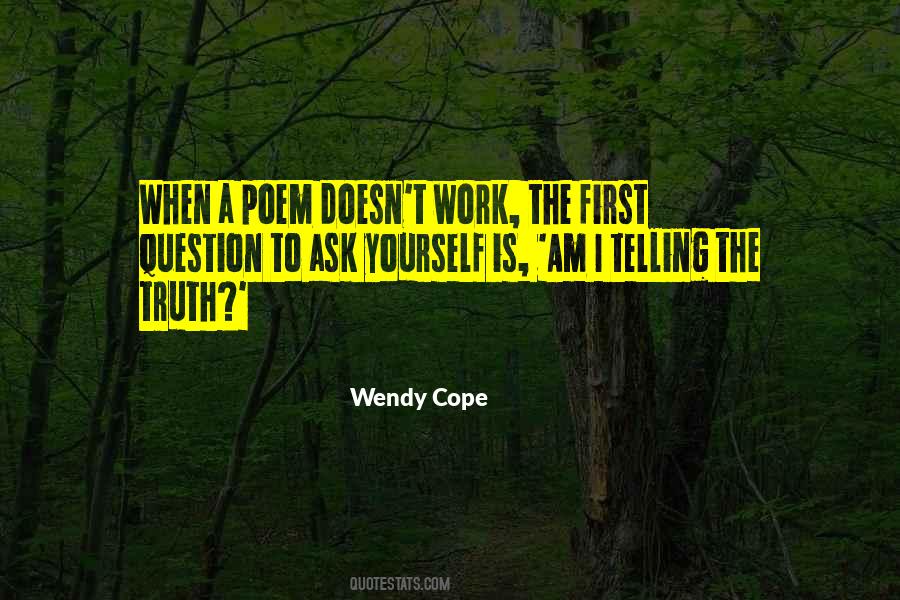 Wendy Cope Quotes #1135600