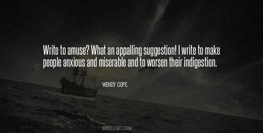 Wendy Cope Quotes #1188085